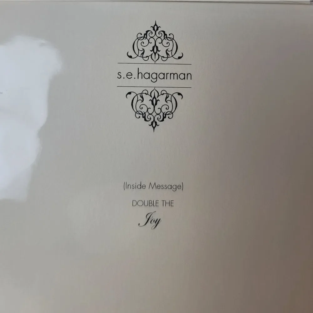 NEW: S.E. HAGARMAN Bundle Of 3 Baby Shower Cards